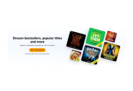 Audible 30-Day Trial