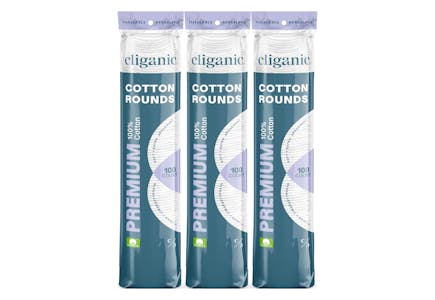 Cliganic Cotton Rounds 3-Pack