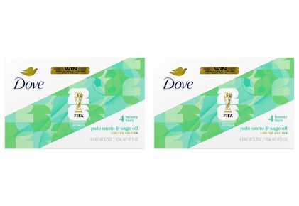2 Dove Beauty Bar 4-Packs