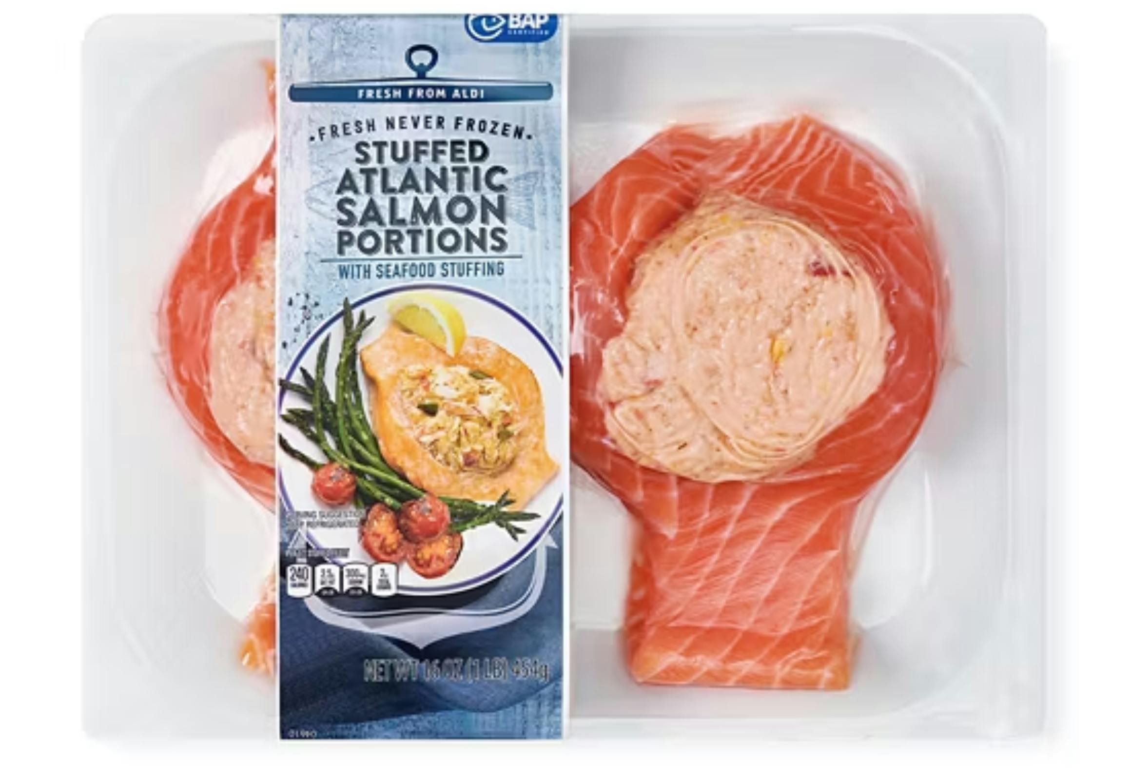 Fresh Stuffed Atlantic Salmon