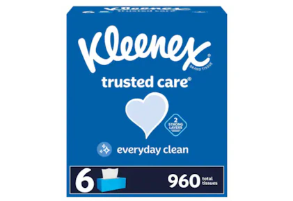 2 Kleenex Tissue 6-Packs