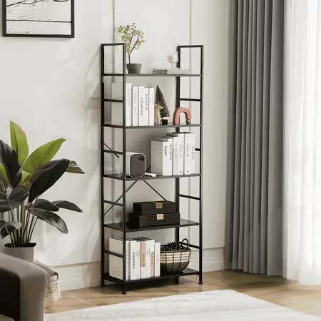 5 Tier Bookshelf