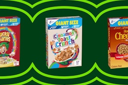 Giant-Size General Mills Cereal, as Low as $3.89 on Amazon card image