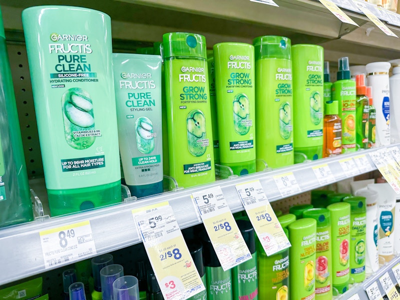 garnier fructis shampoo walgreens
