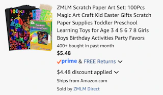 Amazon Scratch Paper Art Set 2026 2