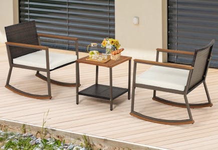 Wade Logan Outdoor Seating with Cushions