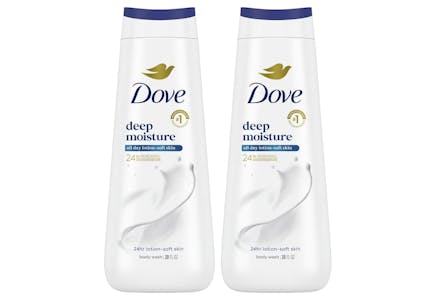 2 Dove Body Washes