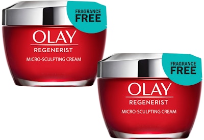 2 Olay Regenerist Moisturizers