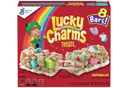 2 Lucky Charms Treats Boxes