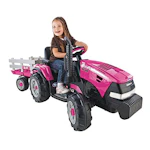 Case IH Magnum Tractor and Trailer