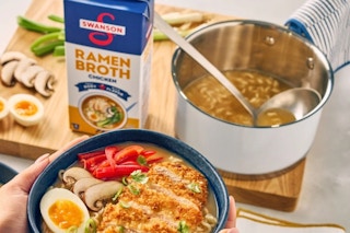 a swanson ramen broth