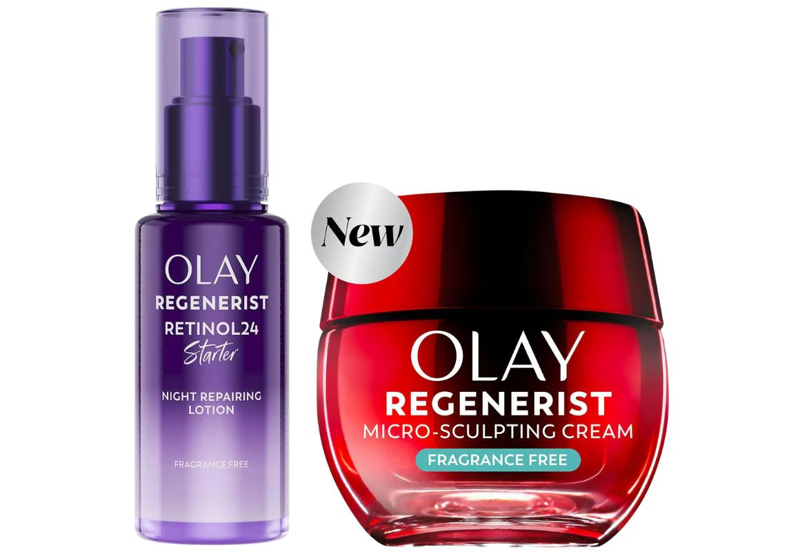 2 Olay Skincare Products