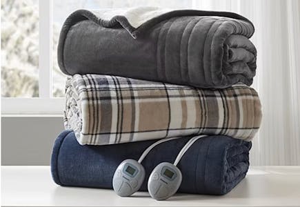 Beautyrest Sherpa Heated Blanket