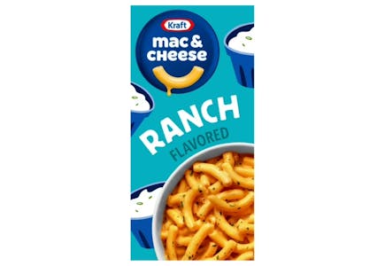 3 Kraft Ranch Mac and Cheese Boxes