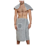 Men's Bathrobe Set