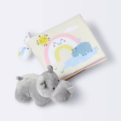 Cloud Island Baby Book and Plush Set