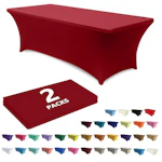 Spandex Table Covers 2-Pack