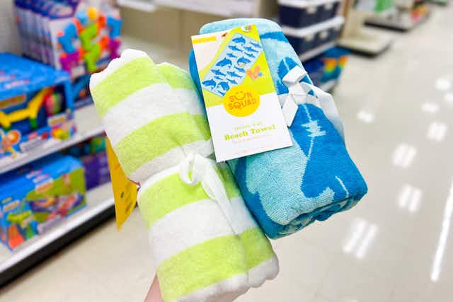 Sun Squad Beach Towels, as Low as $3.23 at Target (Best 2024 Price) card image