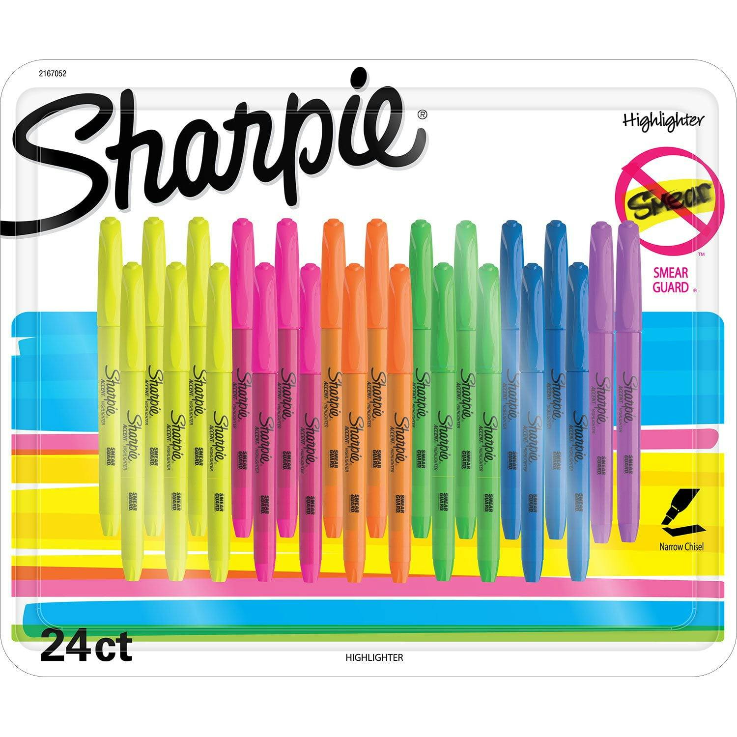 Sharpie Highlighters 24-Pack