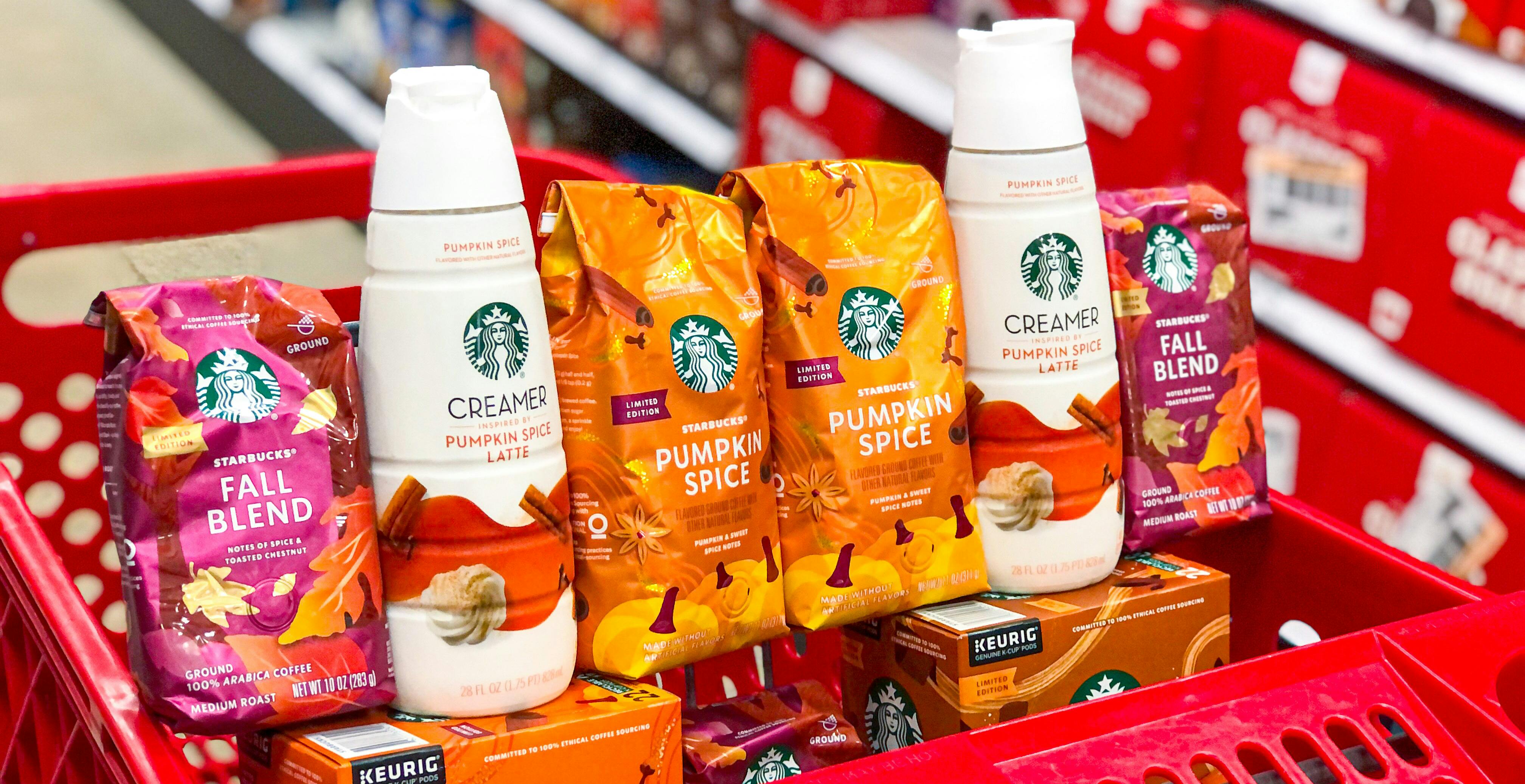 Starbucks Pumpkin Spice Items Have Hit Grocery Stores (40% Off K-Cups on Amazon)