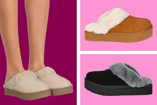 Joyspun Women's Platform Slippers (3 colors)