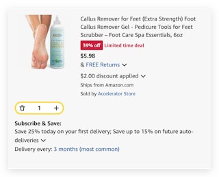 Callus Remover for Feet