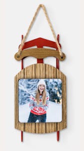 3 Walgreens Photo Sled Ornaments