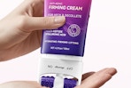a firming cream being used