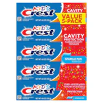 Crest Kids' Toothpaste 5-Pack