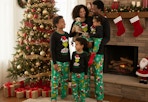 walmart grinch family pajamas