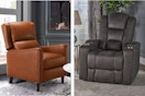 home depot recliners collage
