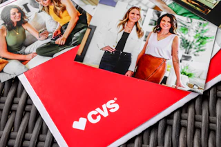 cvs photo envelop and photo prints with heather & joanie