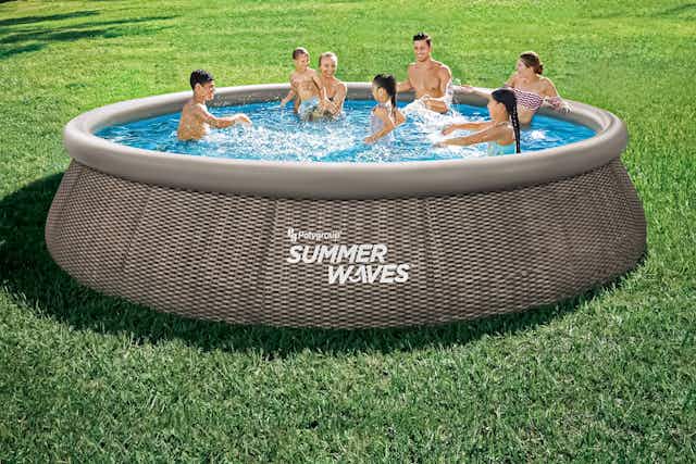 15-Foot Inflatable Pool, Only $88 at Walmart (Reg. $199) card image