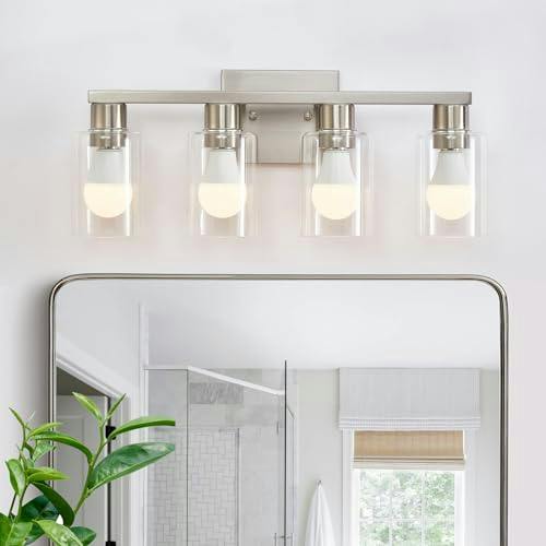 4-Light Bathroom Vanity Light
