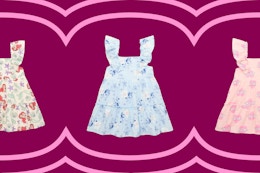 Cotton Toddler Dresses, Just $6 at Walmart: Bluey, Barbie, and More card image