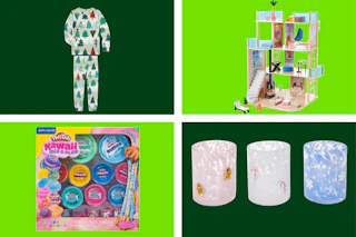 pjs doll house playdoh glasses collage