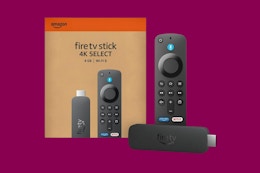 an amazon fire tv 4k select stick