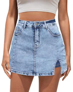 Women's Denim Skort
