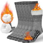 Merino Wool Hiking Socks 3-Pack