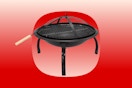 wood burning foldable fire pit