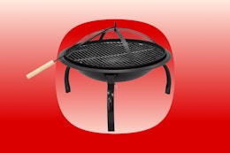 wood burning foldable fire pit