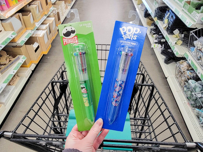 food themed 10 color pens