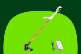 Cordless Outdoor Trimmer and Edger, Only $36.57 at Target (Reg. $70) card image