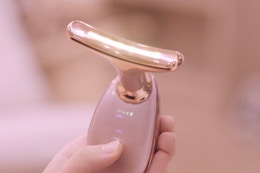 Light Therapy Facial Massager, Just $28.79 With Amazon Coupon (Reg. $60) card image