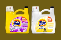 Tide Simply Laundry Detergent, as Low as $6.38 Each on Amazon card image