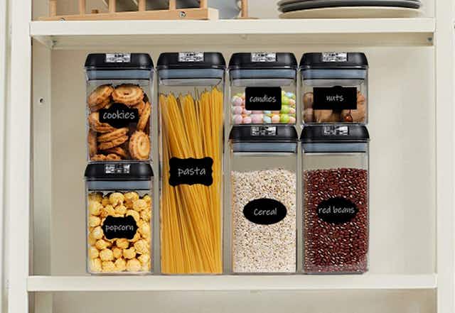 7-Piece Airtight Food Storage Container Set, Only $23 Shipped card image