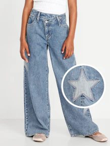 Old Navy Kids' Wide-Leg Jeans