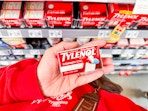 Tylenol Extra Strength in Walmart store 