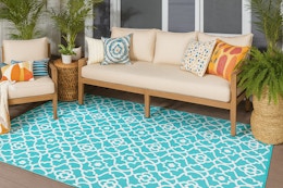 Too Good to Miss: Reversible Outdoor Rugs From $28 at Walmart (Reg. $50) card image
