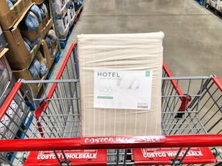 sheets in a cart
